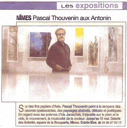Pascal Thouvenin aux Antonin (2008)